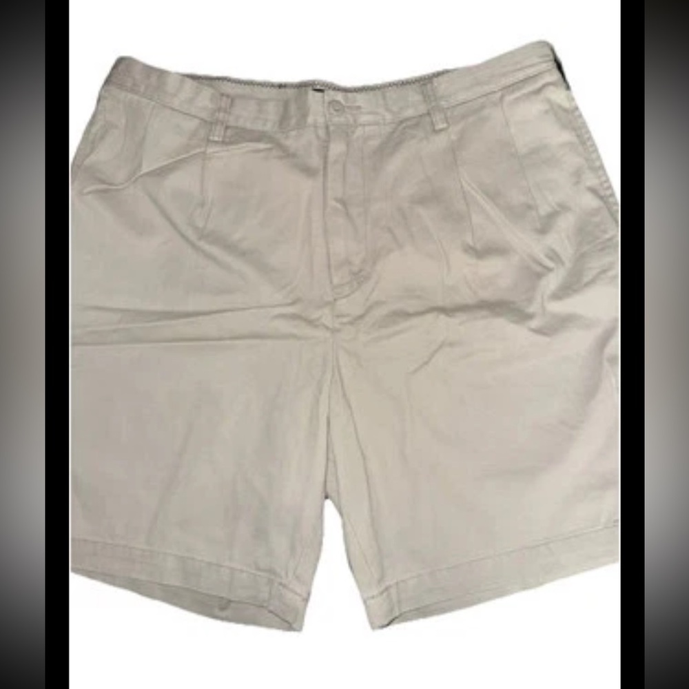 Nautica Shorts Men’s Classic Fit Casual Beige 38W